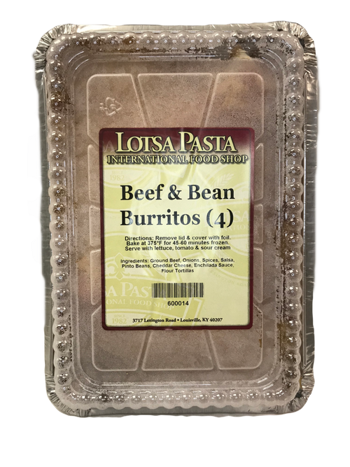 Beef & Bean Burritos image 0