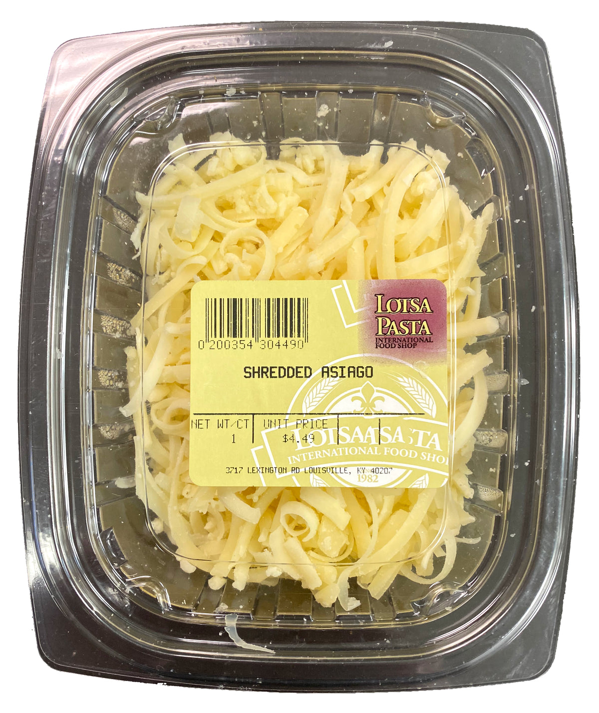 Asiago (shredded) image 0