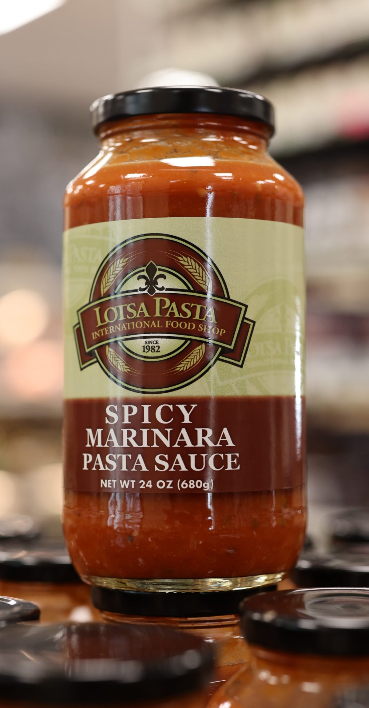 Lotsa Pasta SPICY Marinara Sauce (12 ct.) image 0