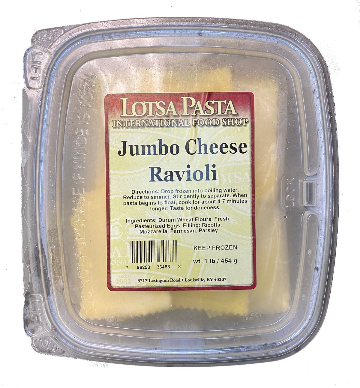 Jumbo Cheese Ravioli image 0