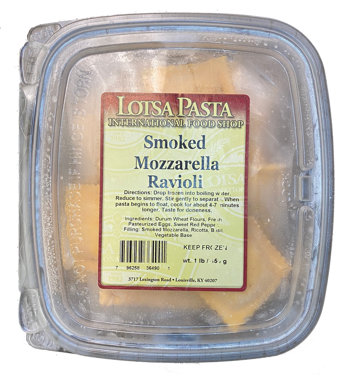 Smoked Mozzarella Ravioli image 0