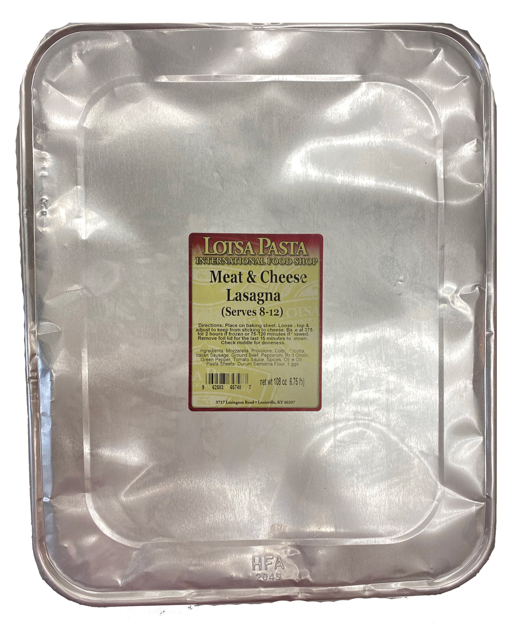 Meat & Cheese Lasagna (large) image 0