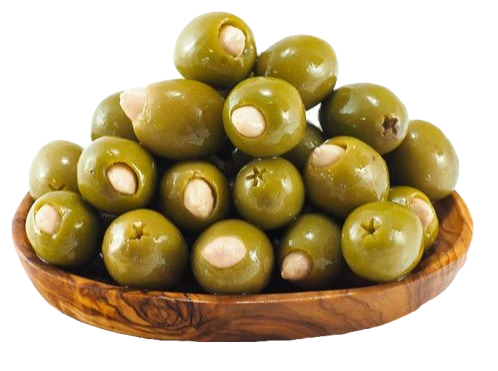 Greek Olives with Almonds image 0