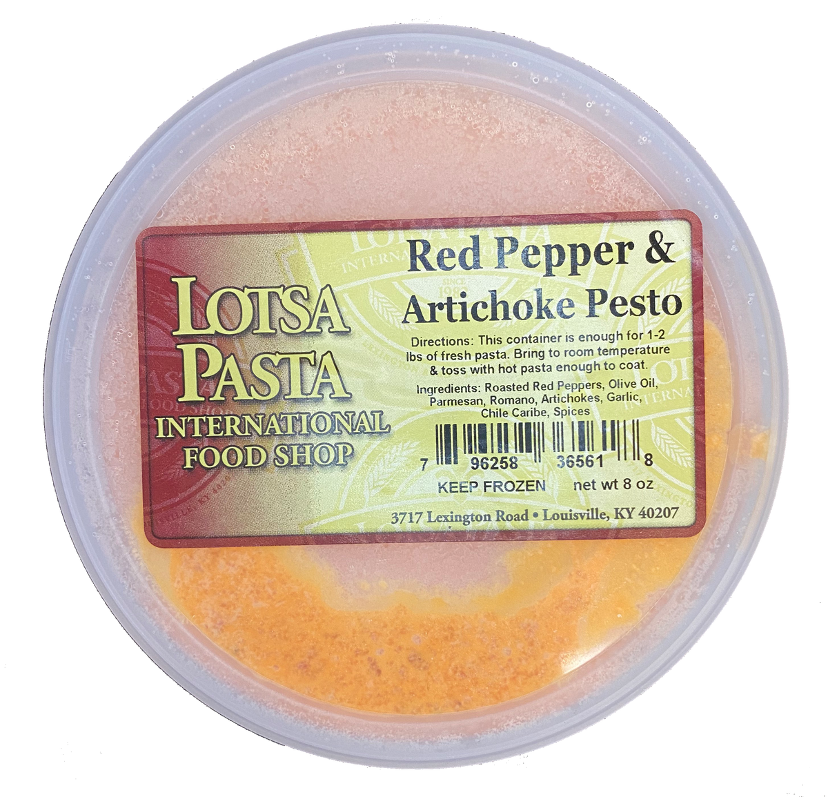 Red Pepper & Artichoke Pesto image 0