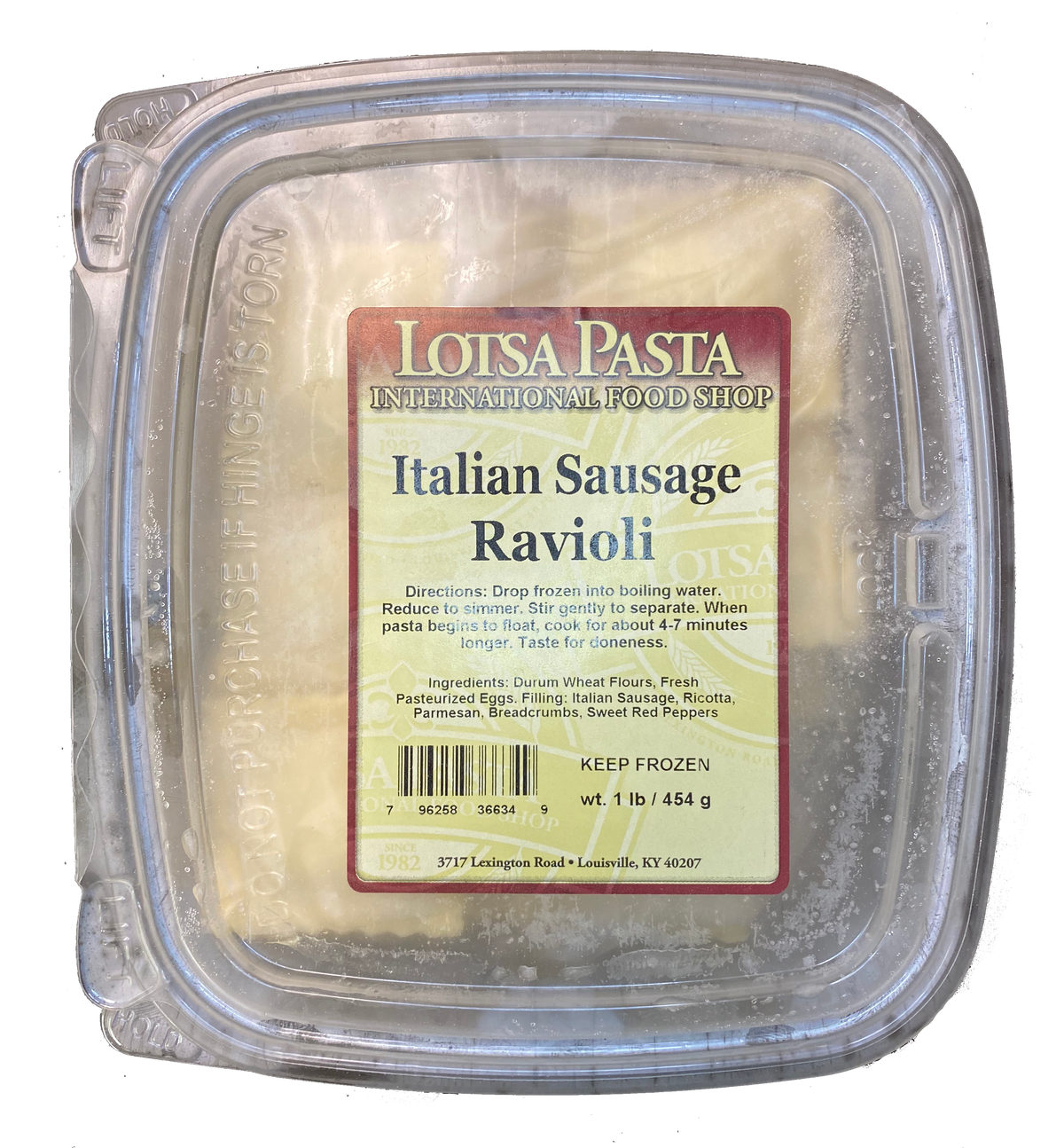 Italian Sausage Ravioli image 0
