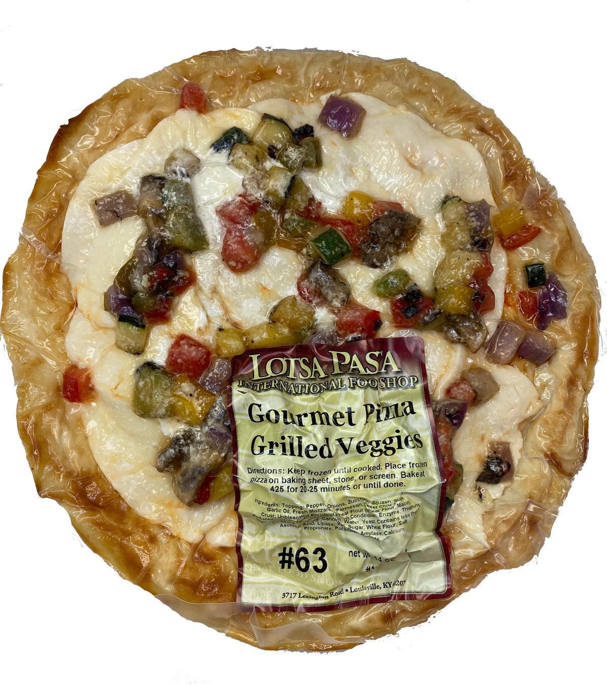 Grilled Veggie Gourmet Pizza image 0