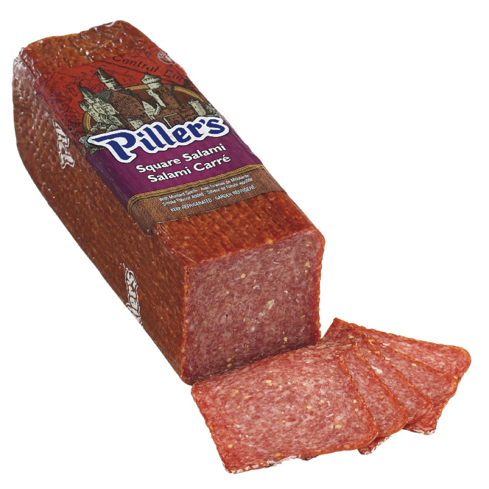 Piller's Square Salami with Mustard Seeds image 0