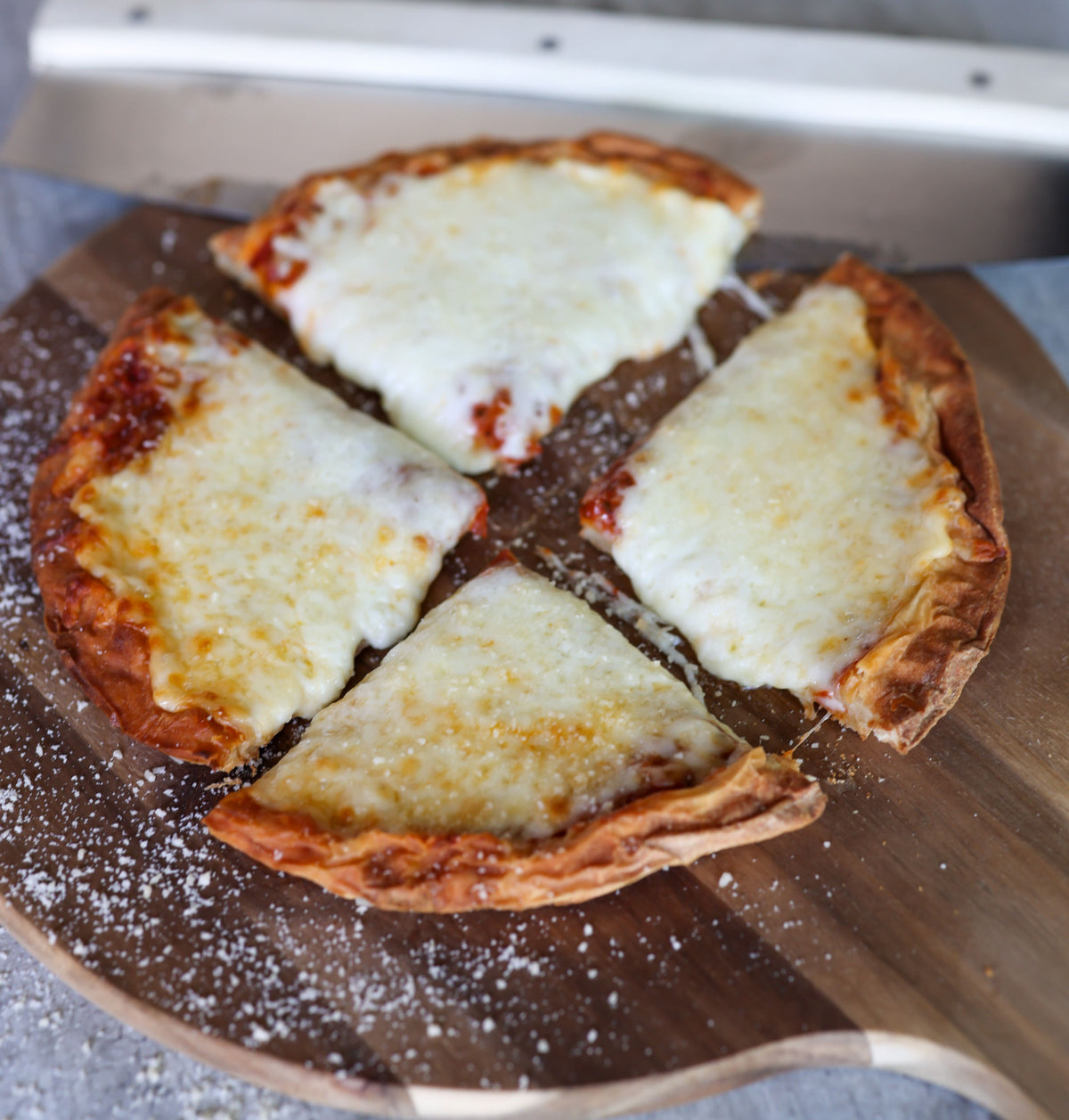 Three Cheese Gourmet Pizza