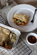 Chicken & Roasted Veggie Pot Pie