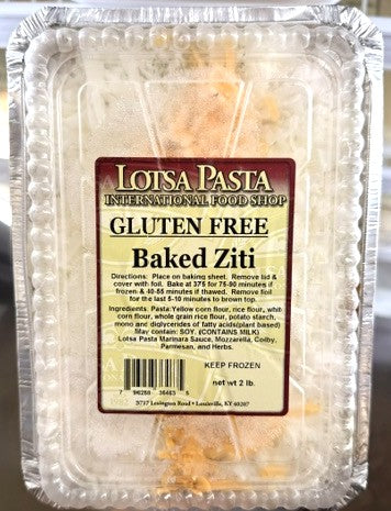Gluten-free Baked Ziti