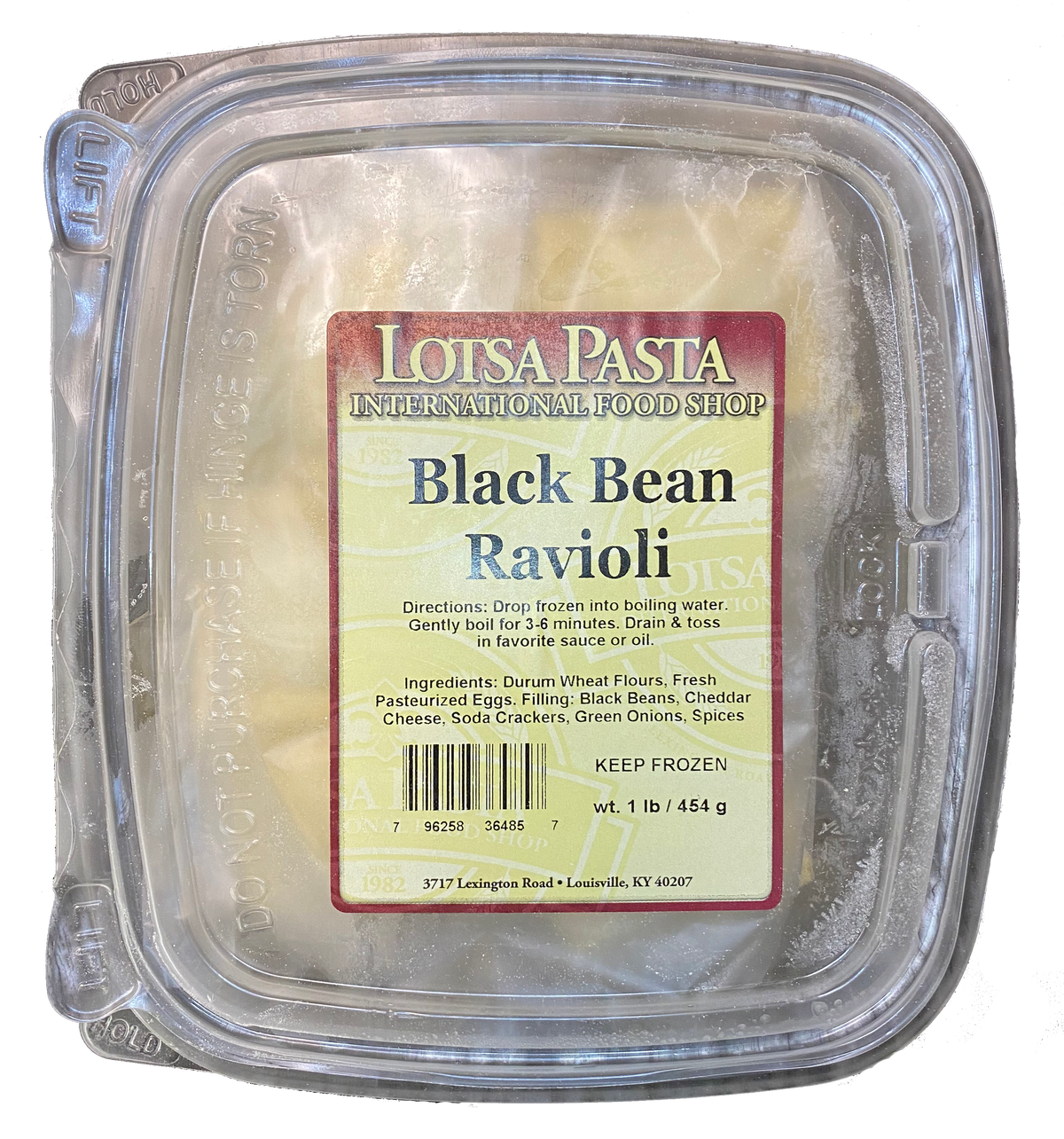 Black Bean Ravioli image 0