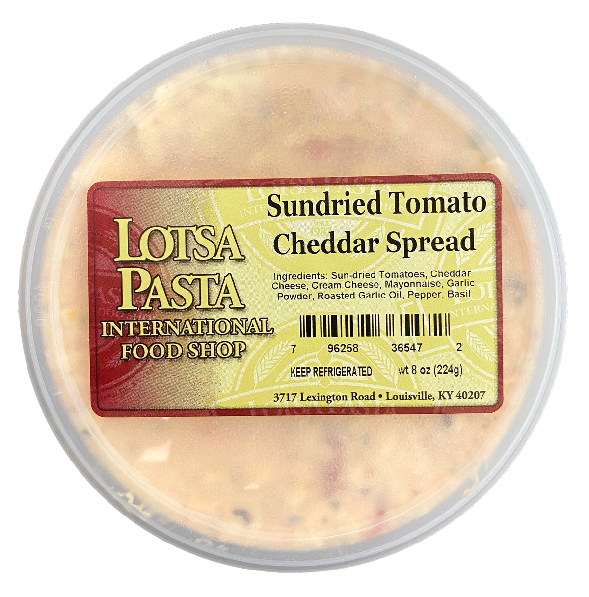 Sundried Tomato Cheddar Spread image 0