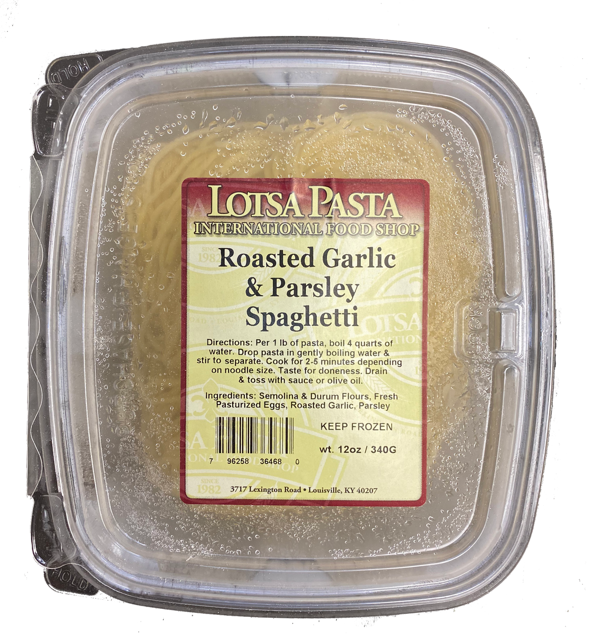 Roasted Garlic & Parsley Spaghetti image 0