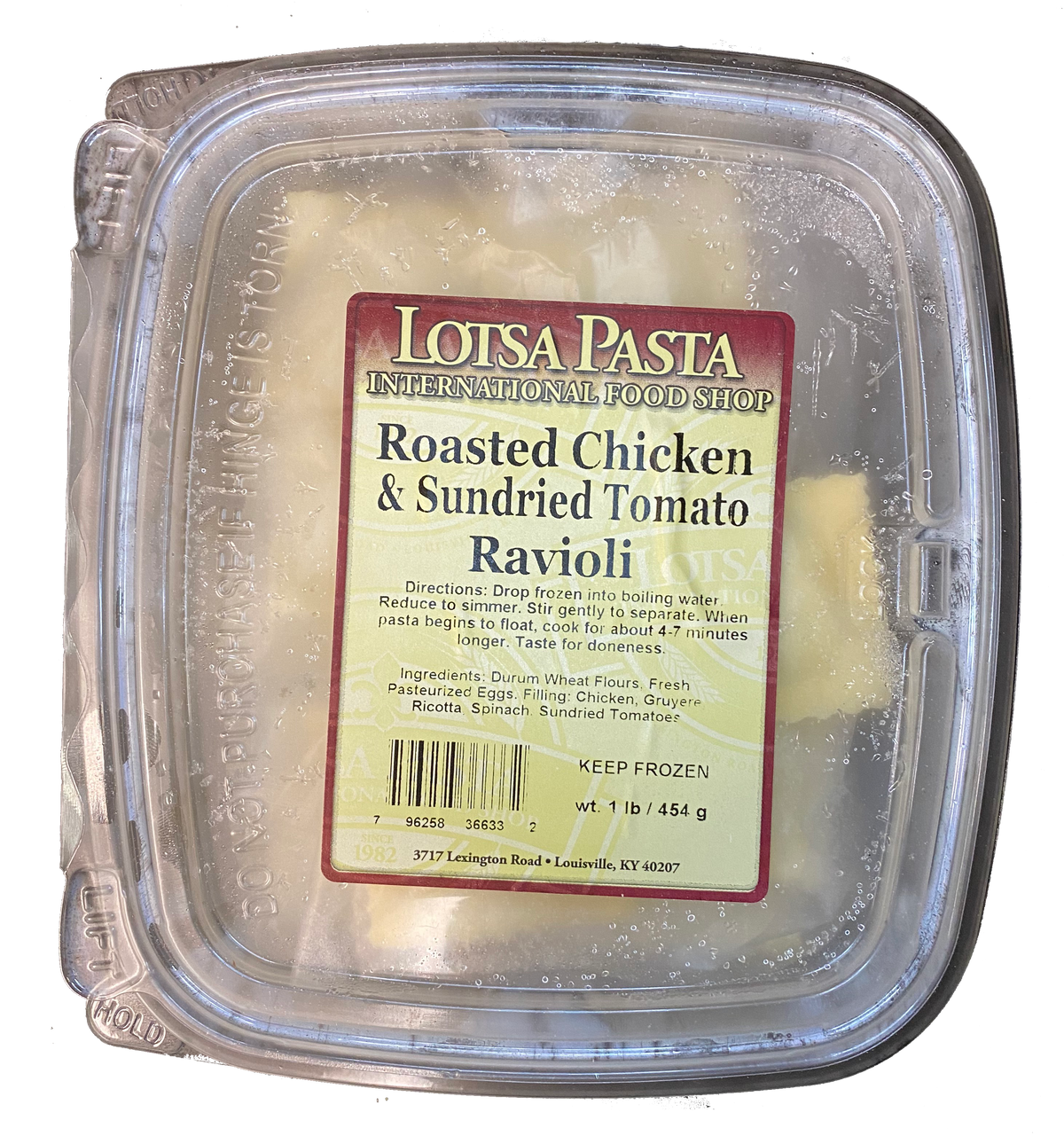 Roasted Chicken & Sun-dried Tomato Ravioli image 0
