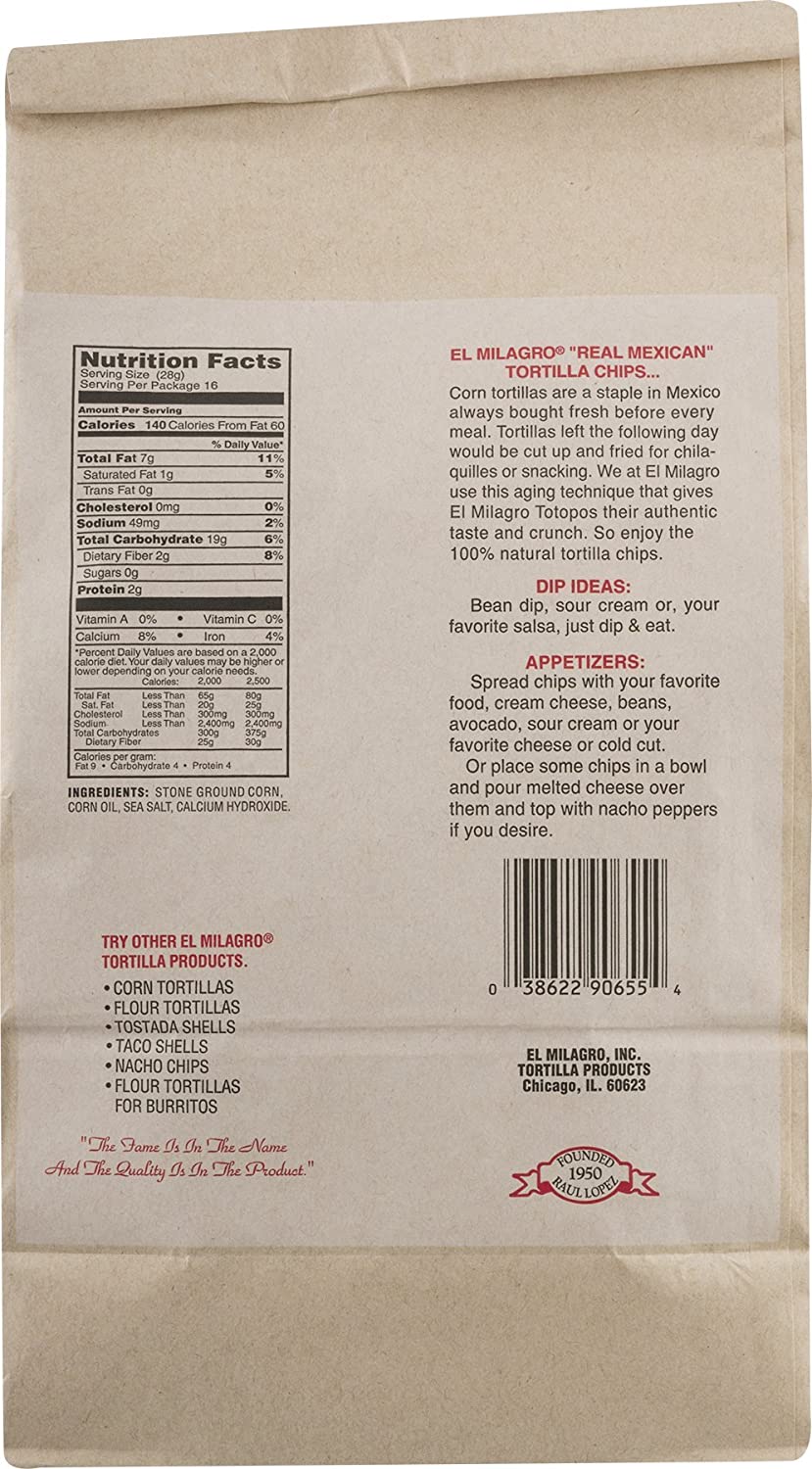 El Milagro Tortilla Chips image 1