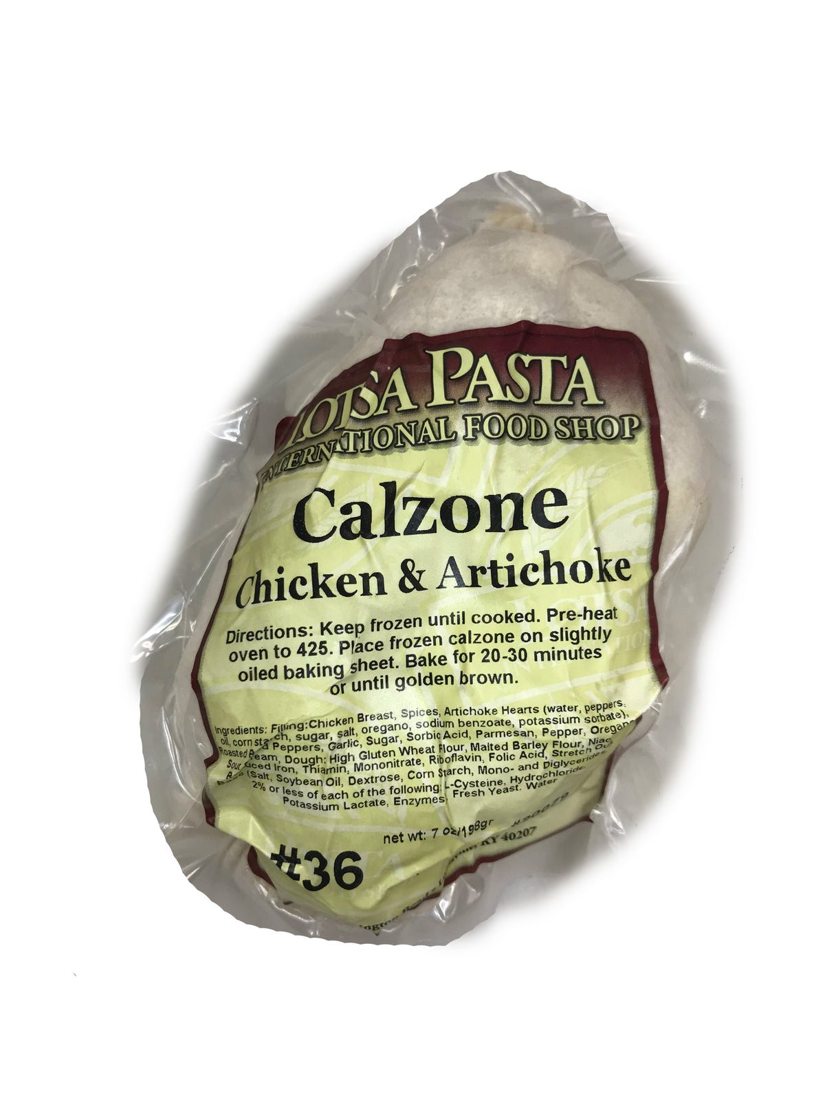Chicken & Artichoke Calzone image 0