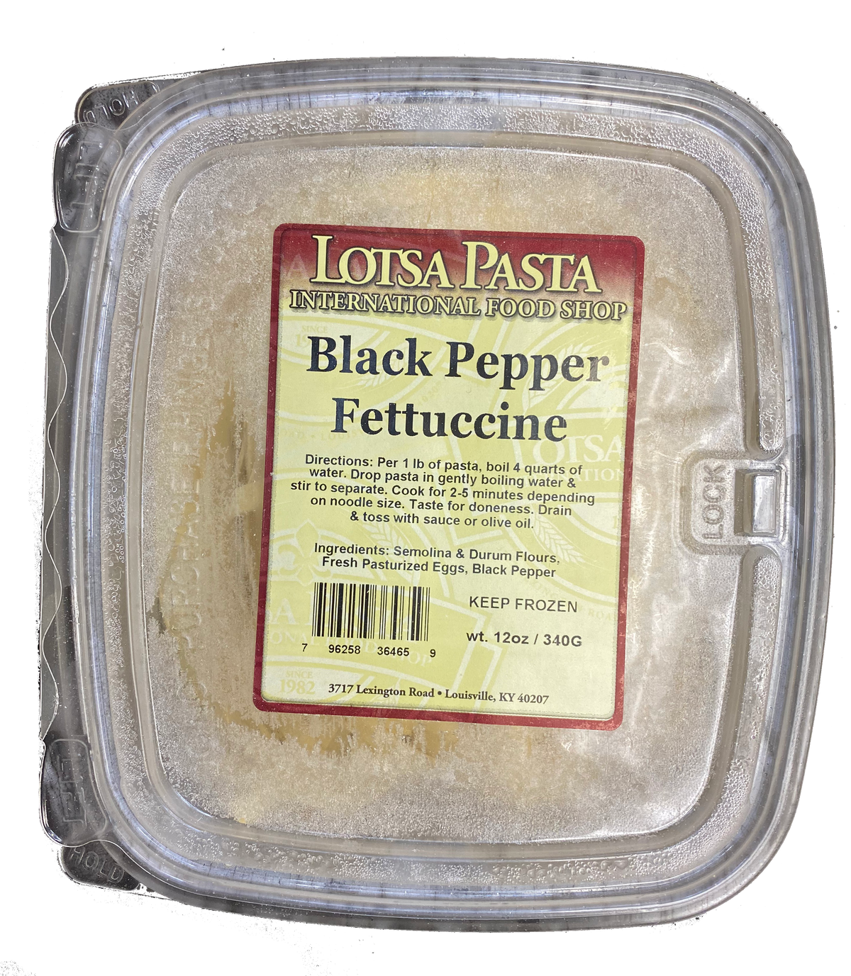 Black Pepper Fettuccine image 0