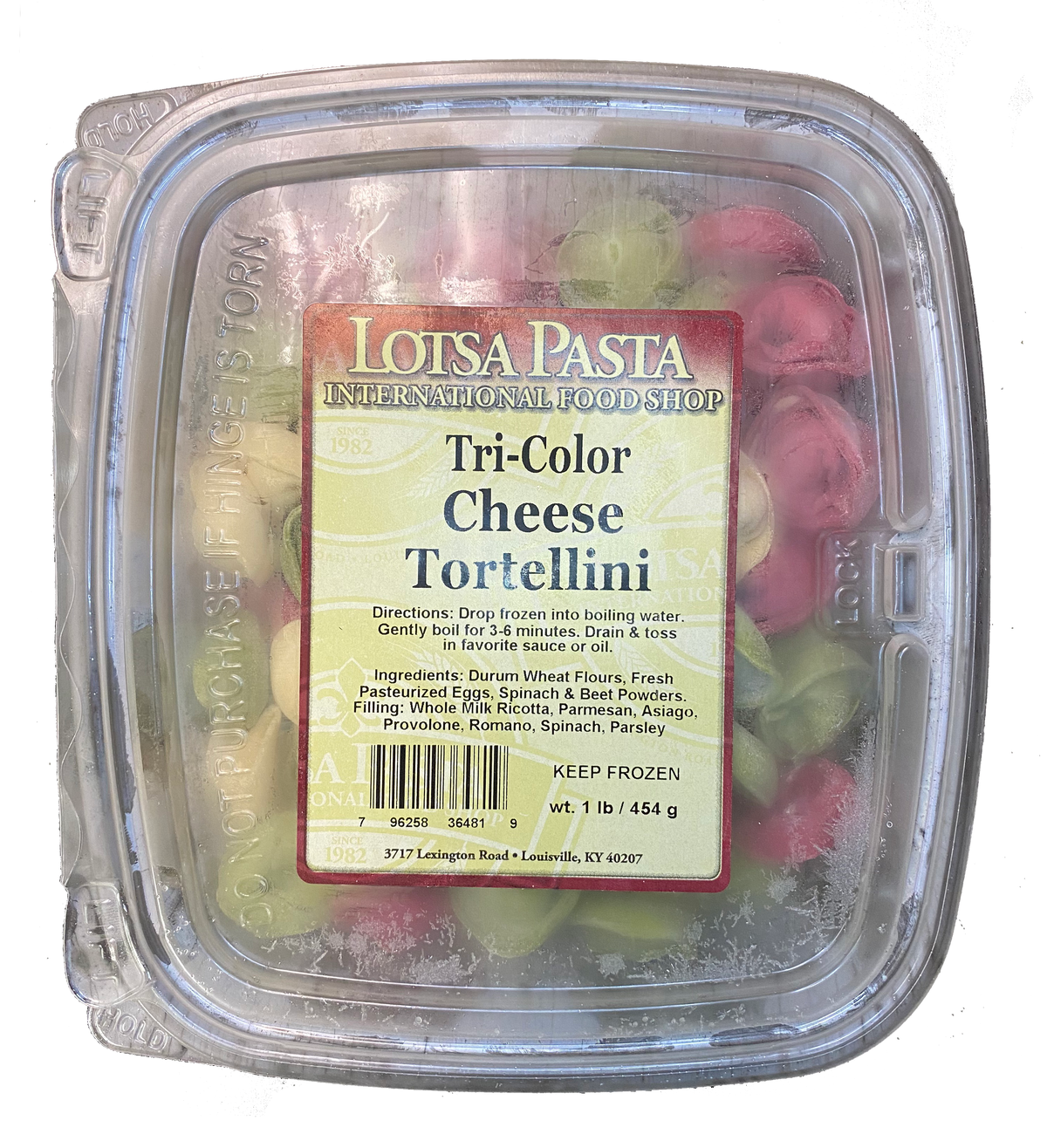 Tri-Color Cheese Tortellini image 0